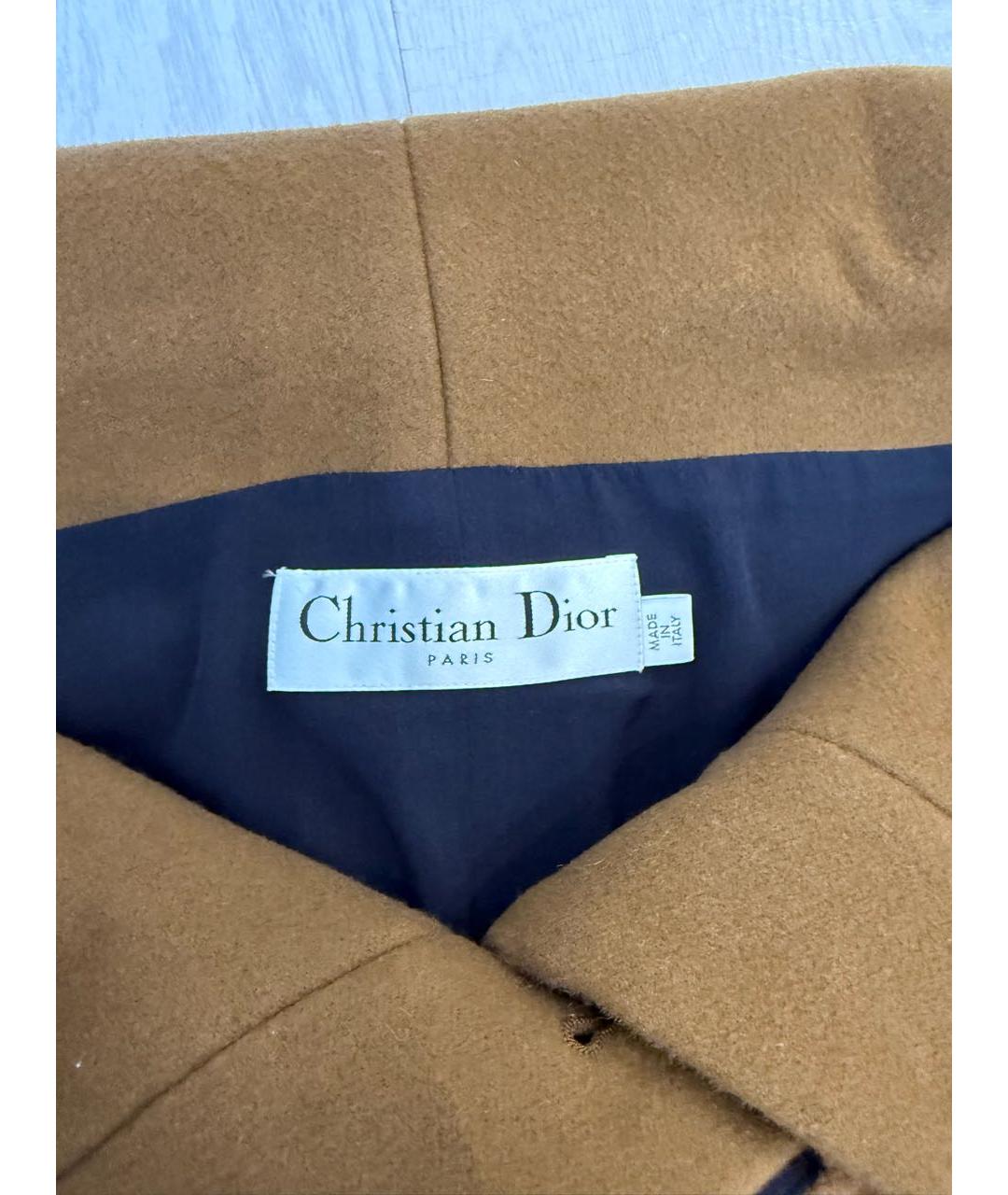 CHRISTIAN DIOR Коричневая меховая дубленка, фото 5