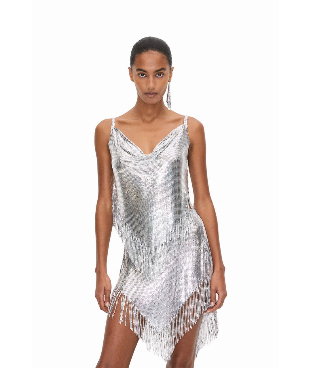PACO RABANNE Серебряная блузы, фото 6