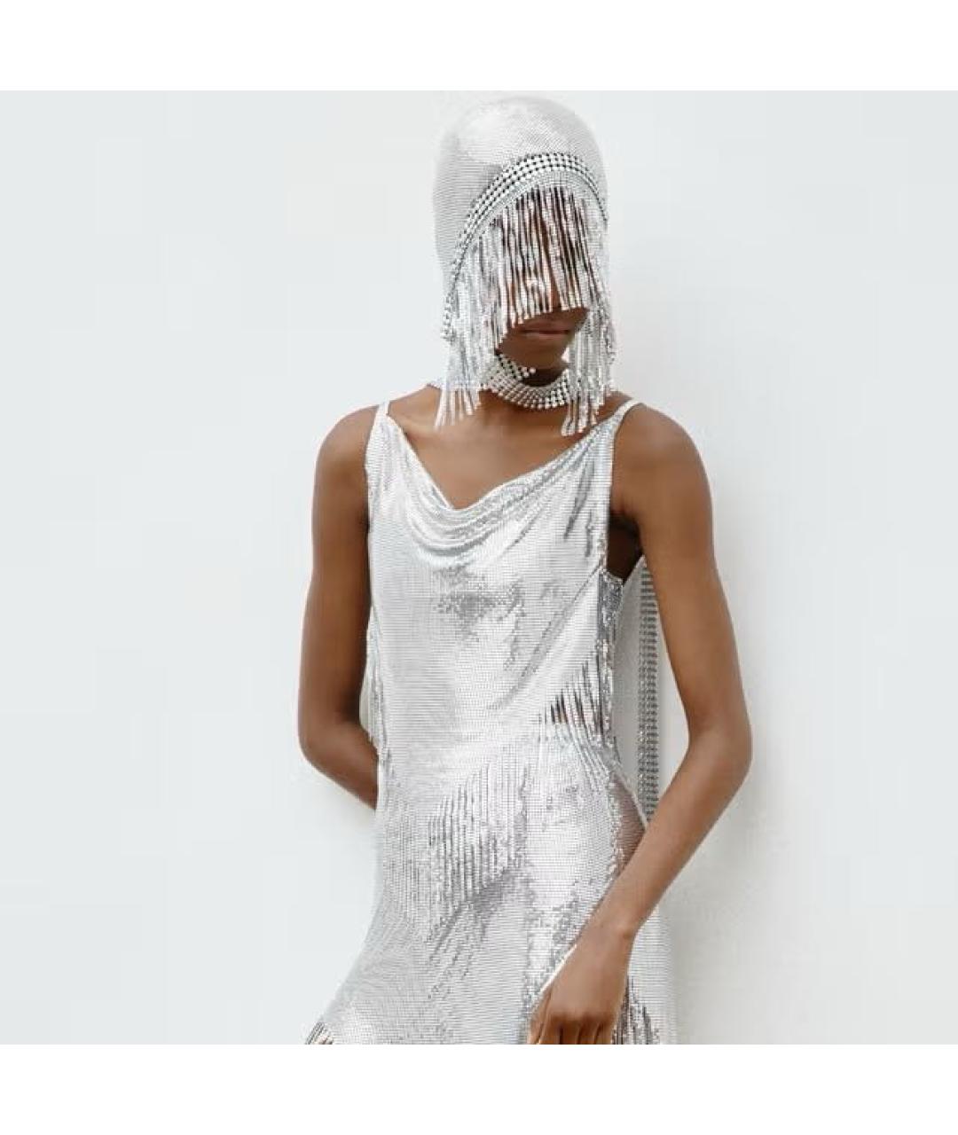 PACO RABANNE Серебряная блузы, фото 5