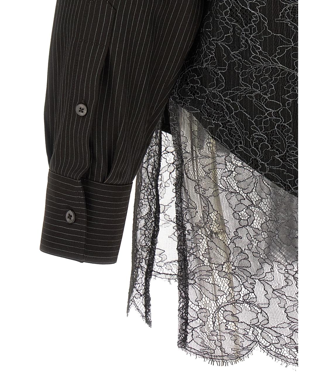 FENDI Коричневая шерстяная кэжуал рубашка, фото 4