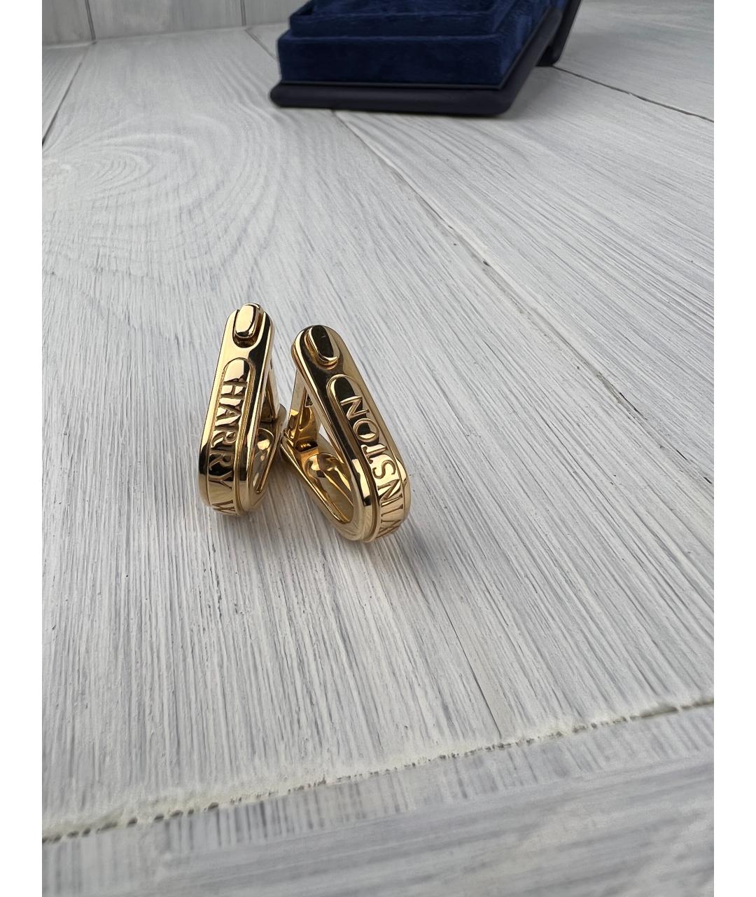 Harry Winston Золотые запонки из розового золота, фото 3
