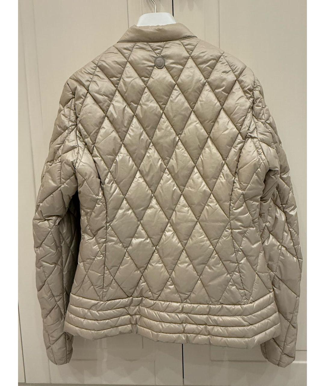 TRUSSARDI Бежевая полиэстеровая куртка, фото 2