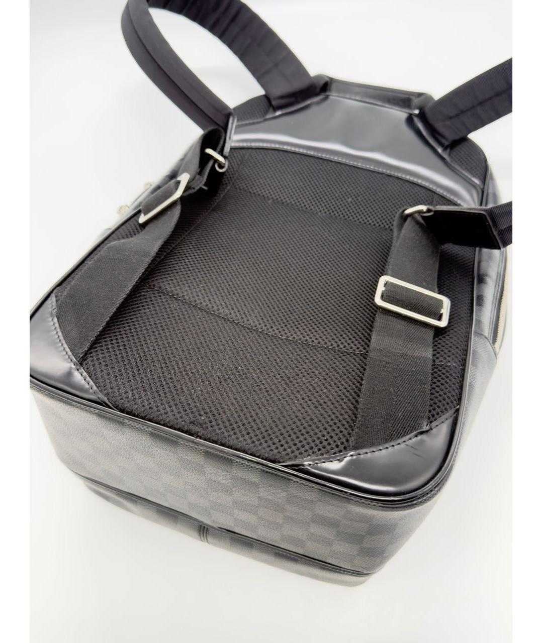 LOUIS VUITTON Антрацитовый рюкзак, фото 5