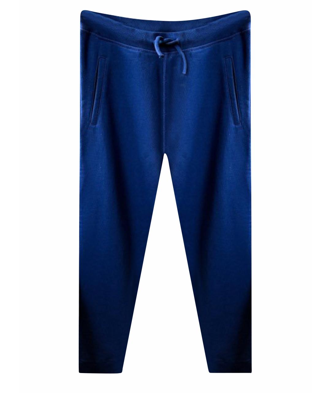 DSQUARED2 Синие хлопковые брюки и шорты, фото 1
