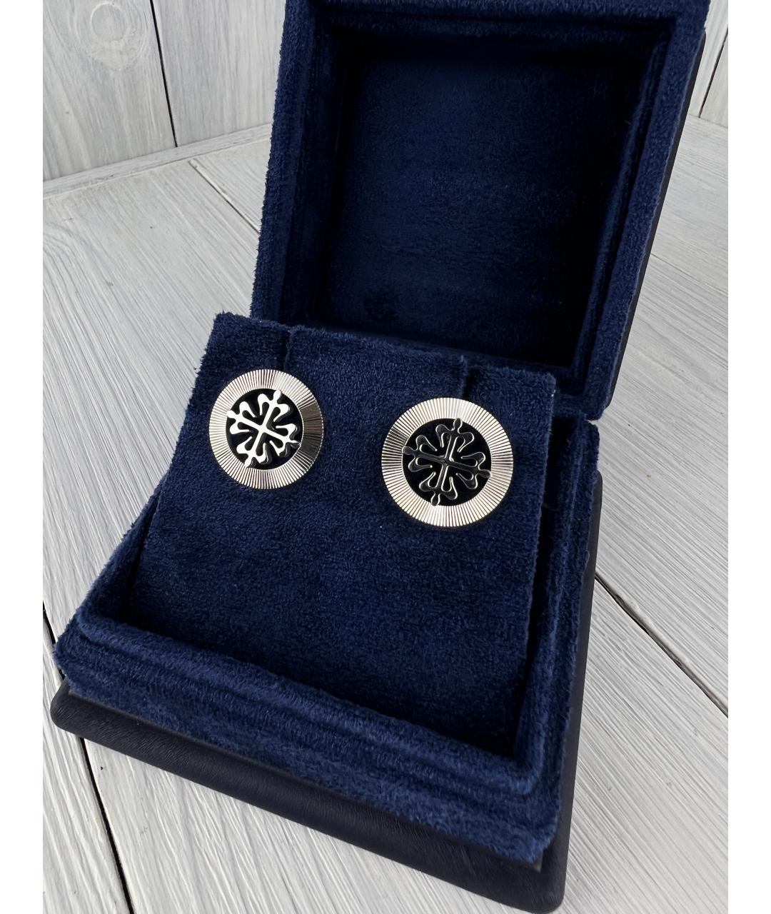 PATEK PHILIPPE Запонки из белого золота, фото 3
