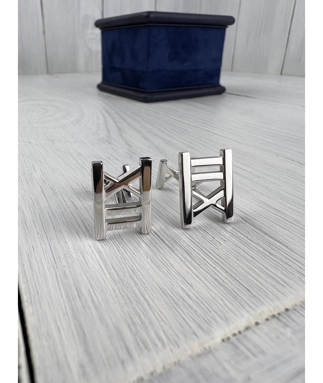 TIFFANY&CO Запонки из белого золота, фото 4