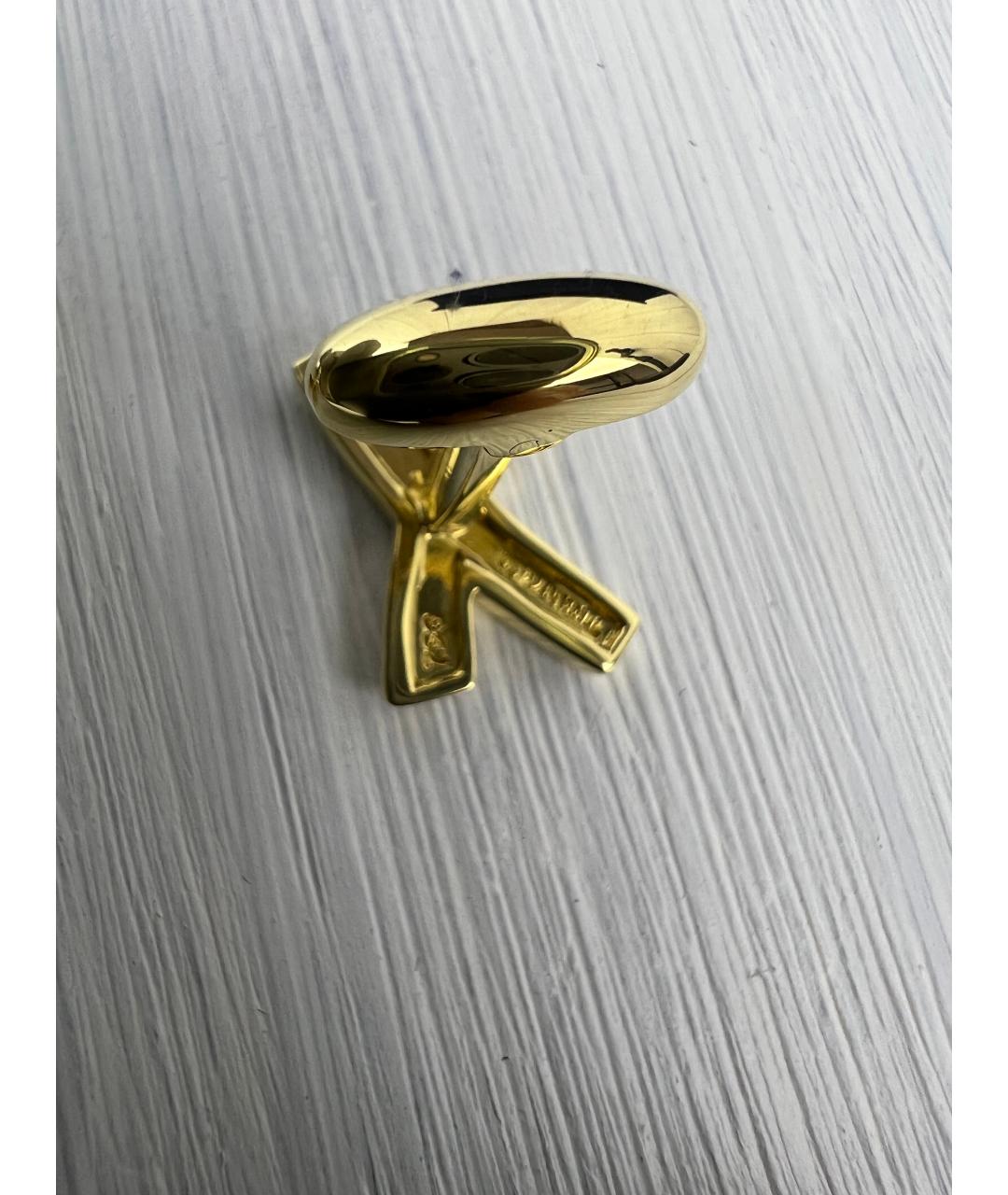 TIFFANY&CO Золотые запонки из желтого золота, фото 6