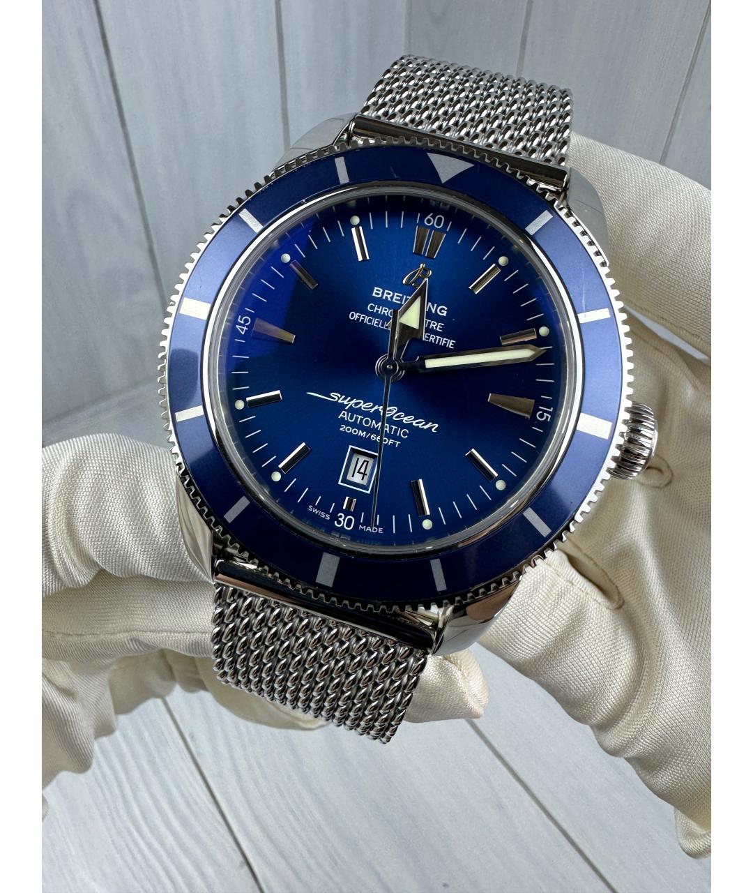 BREITLING Темно-синие часы, фото 2