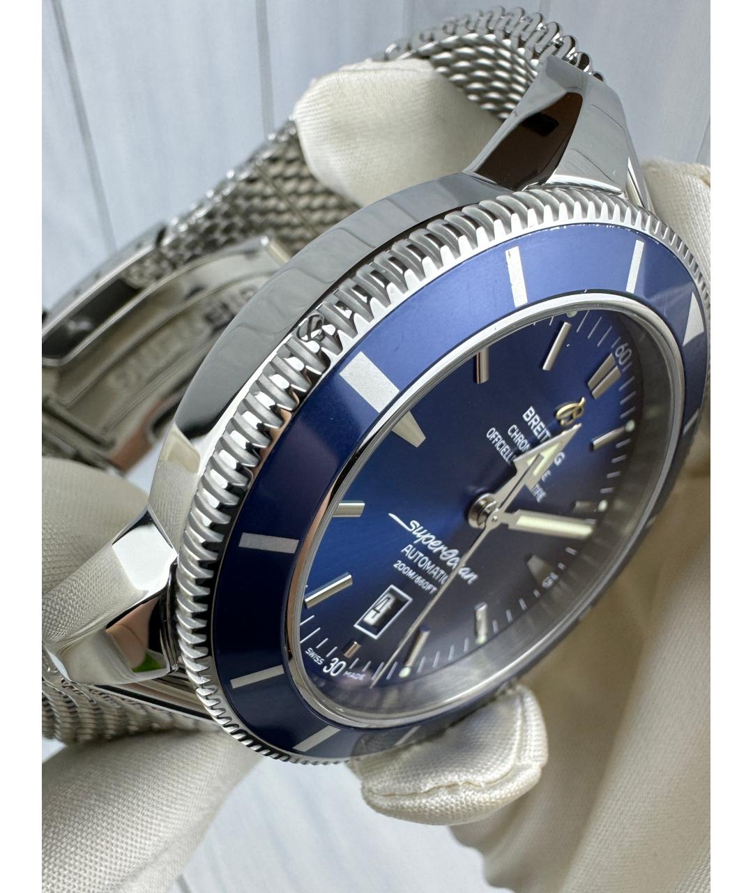 BREITLING Темно-синие часы, фото 5
