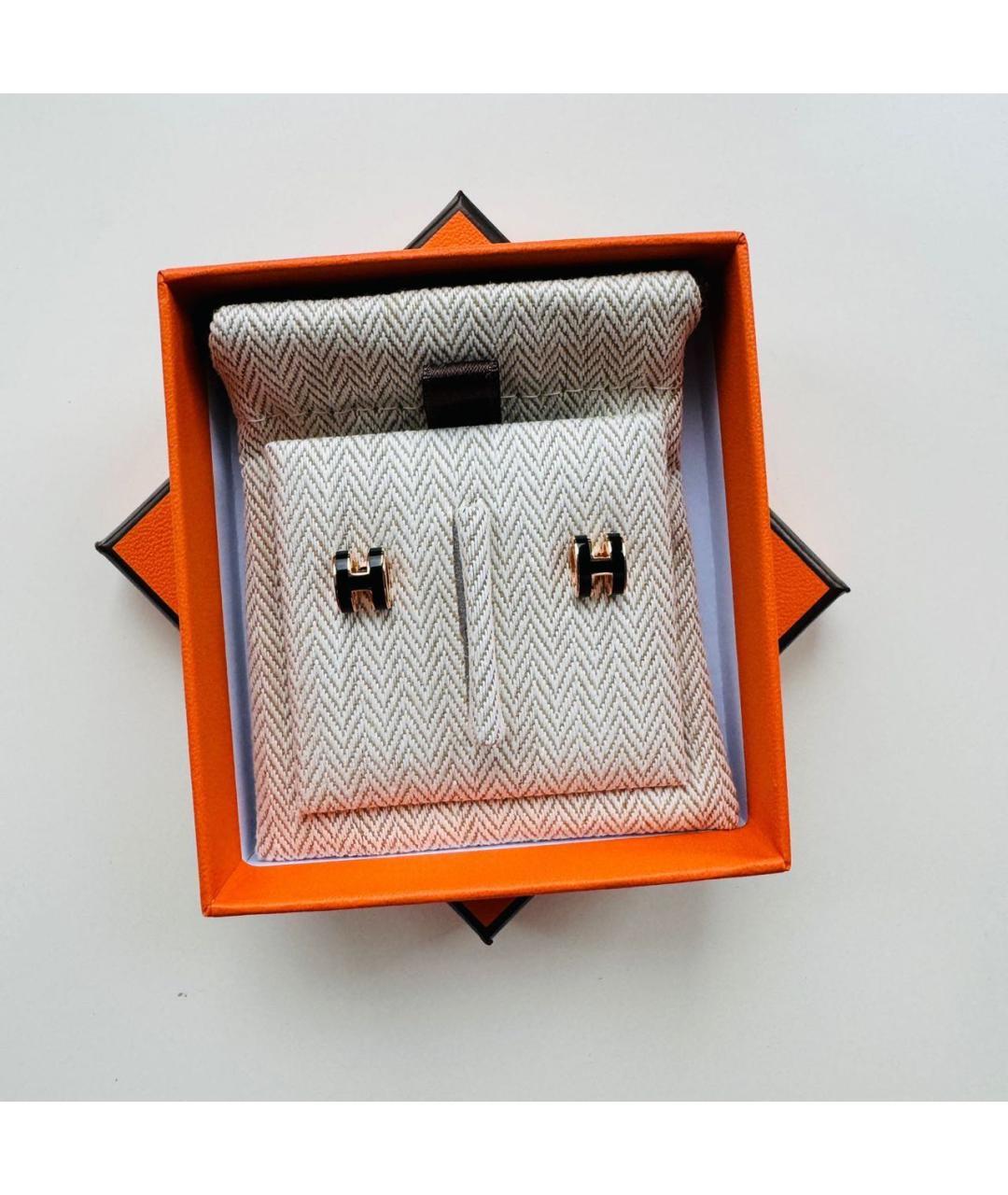 HERMES Черный металлический комплект, фото 5