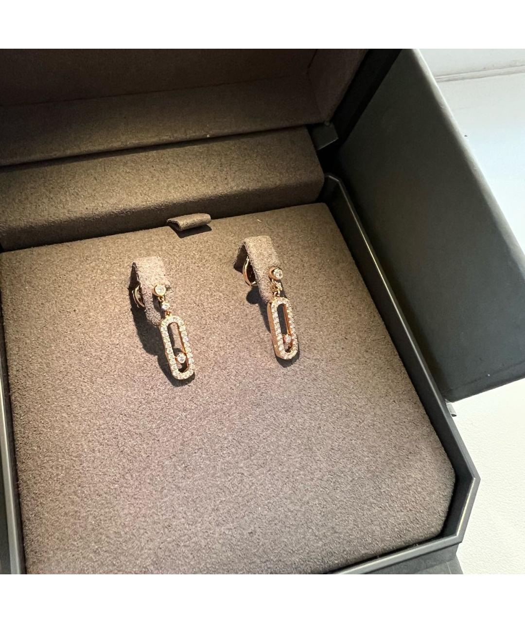 MESSIKA Розовые серьги из розового золота, фото 8