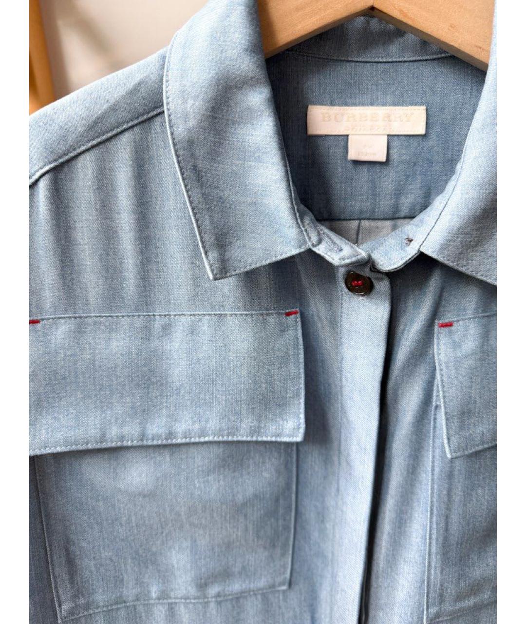 BURBERRY Голубой комбинезон, фото 4
