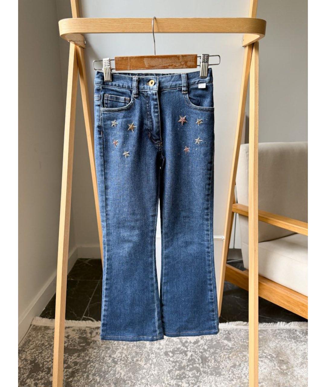 IL GUFO Синие деним детские джинсы, фото 1