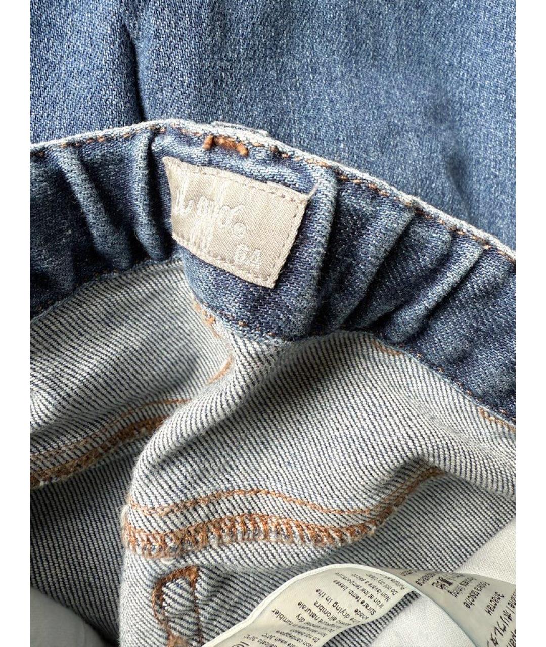 IL GUFO Синие деним детские джинсы, фото 4