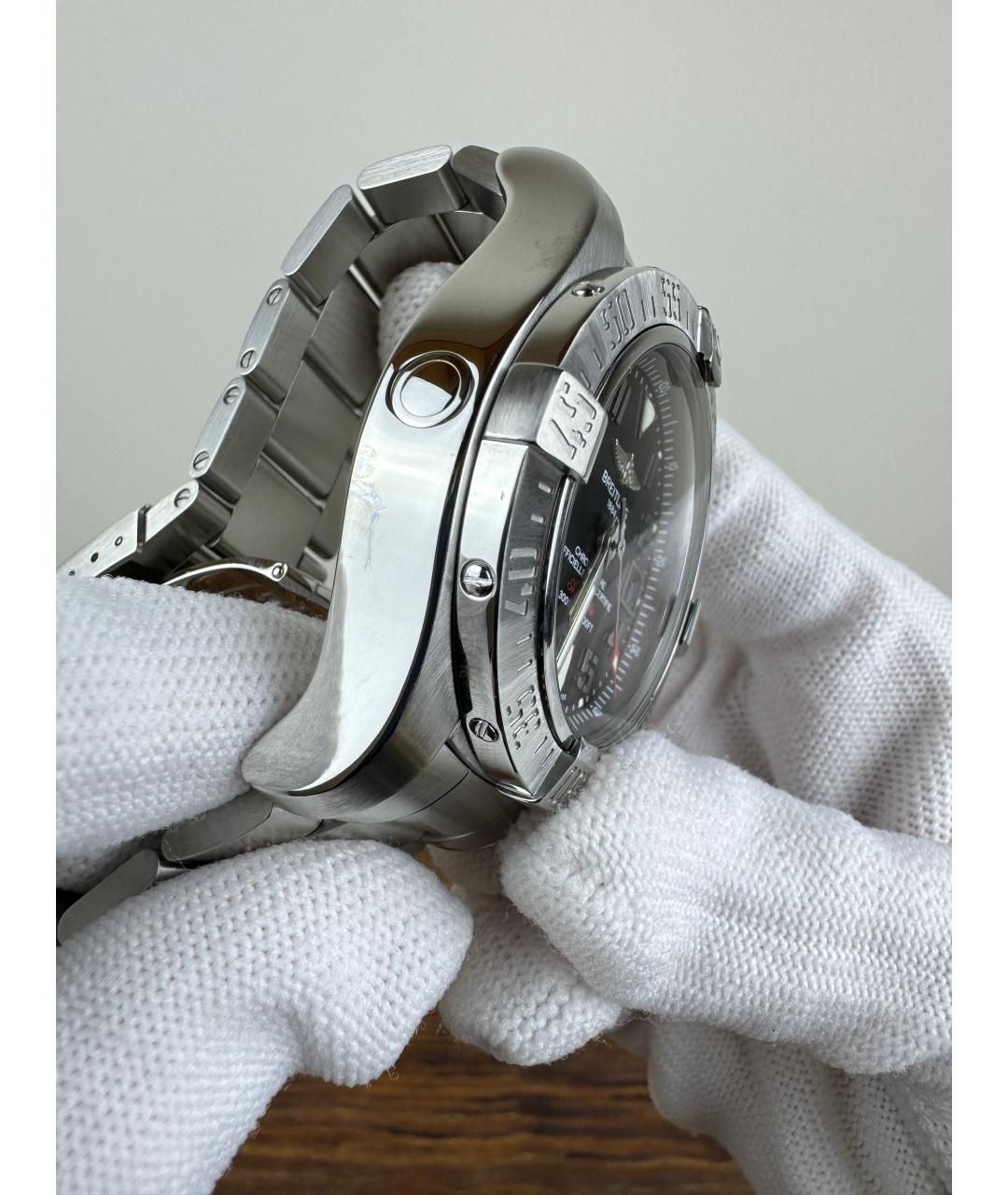 BREITLING Черные часы, фото 5