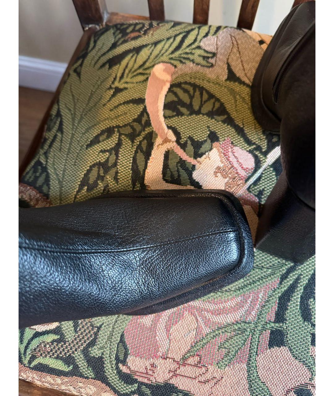 BY FAR Черные кожаные ботильоны, фото 6