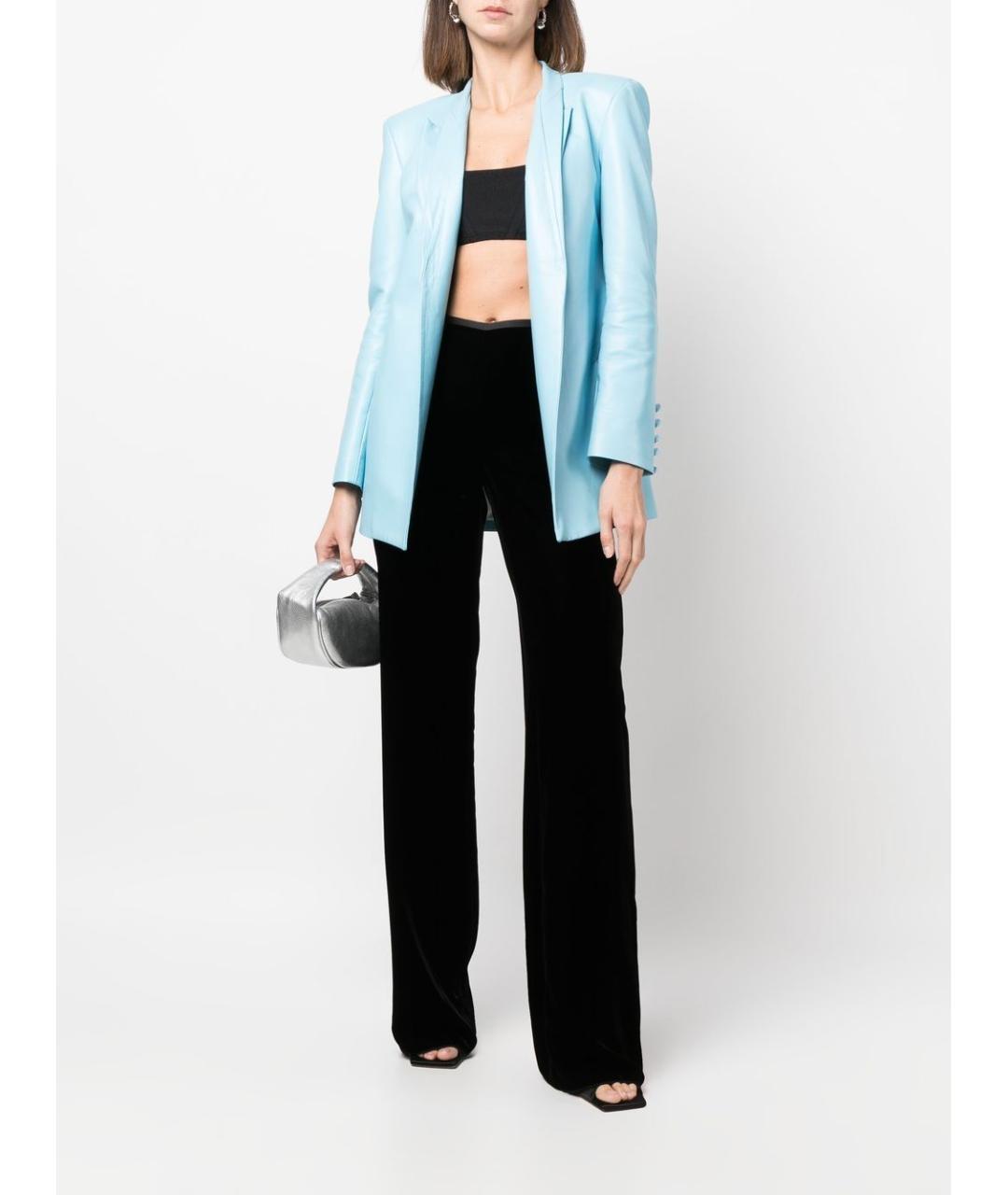 EMPORIO ARMANI Черные прямые брюки, фото 4