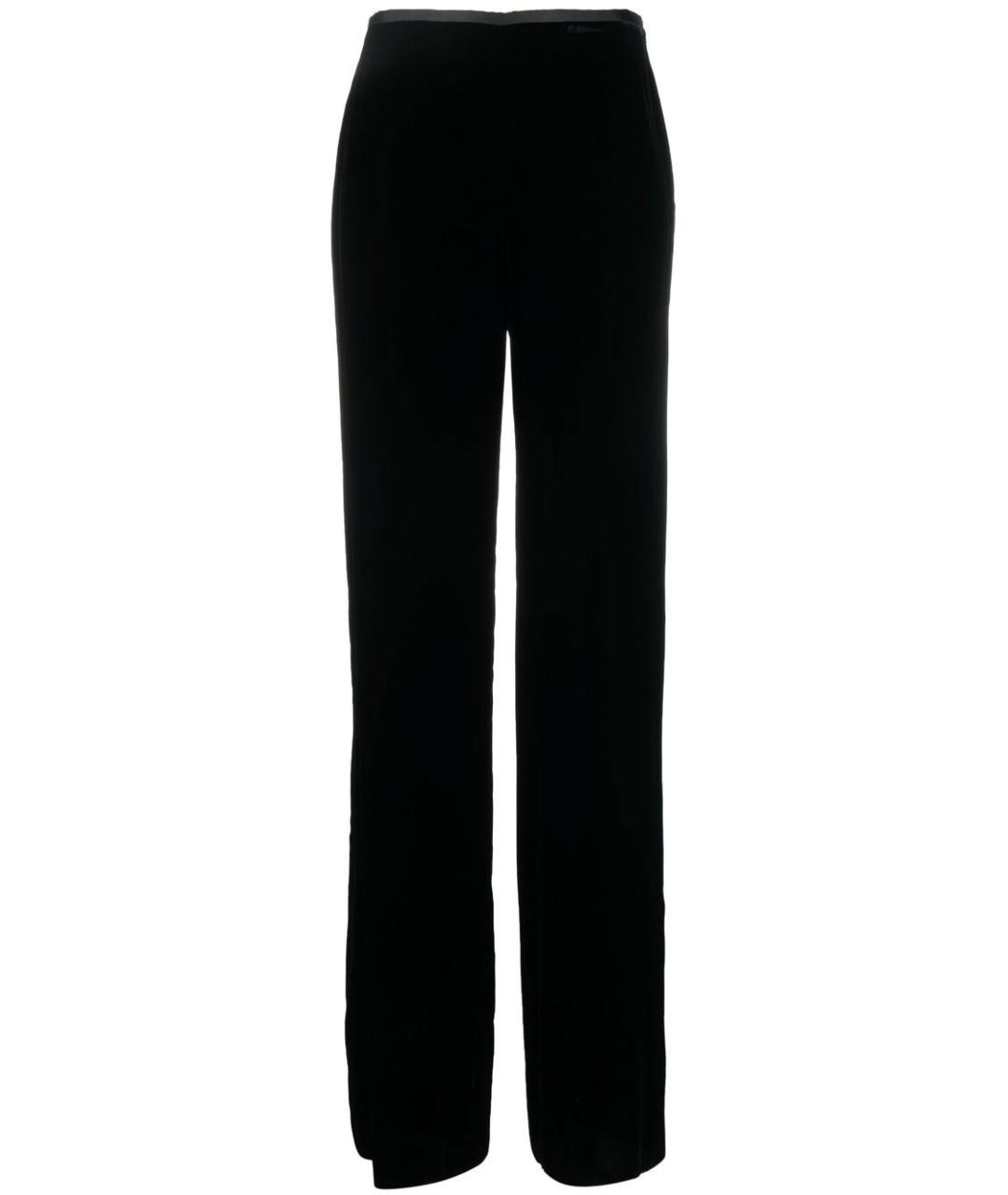 EMPORIO ARMANI Черные прямые брюки, фото 1