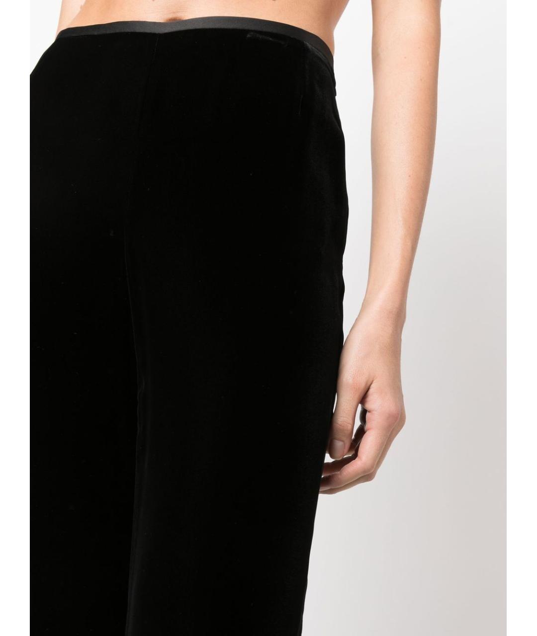 EMPORIO ARMANI Черные прямые брюки, фото 2