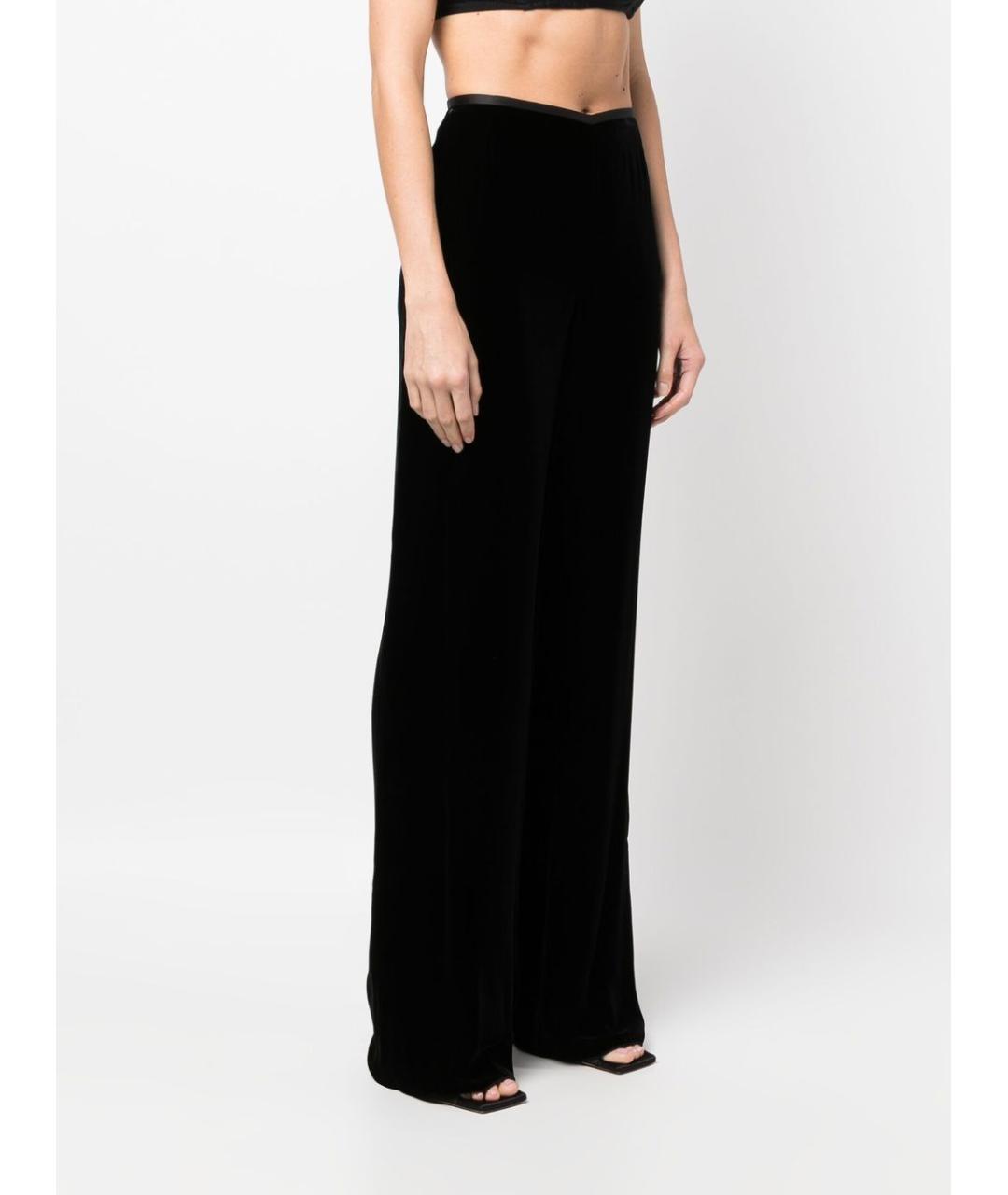 EMPORIO ARMANI Черные прямые брюки, фото 3