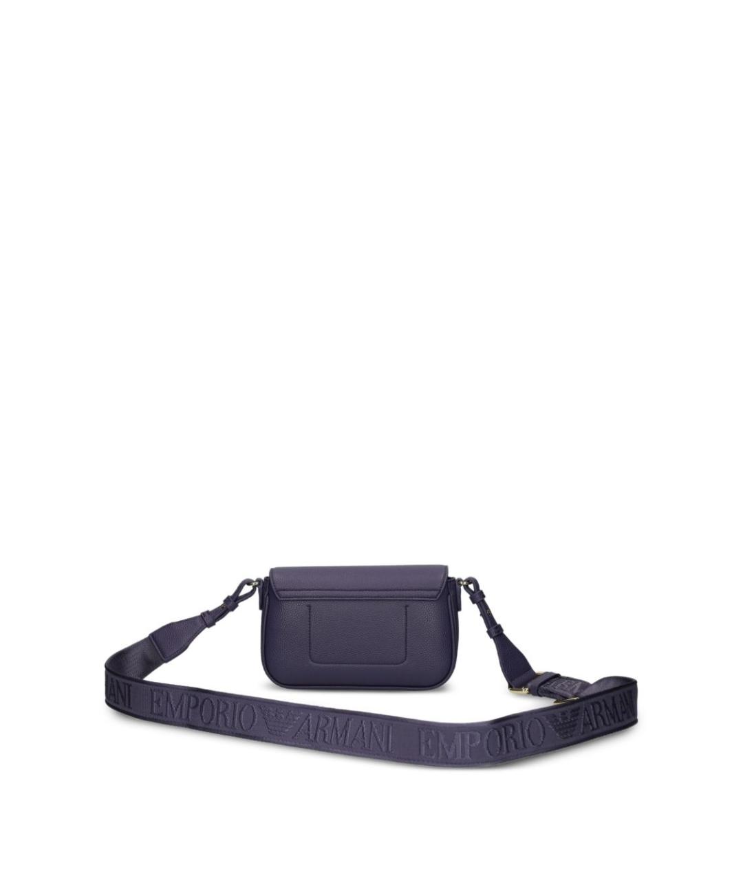 EMPORIO ARMANI Синяя сумка через плечо, фото 4