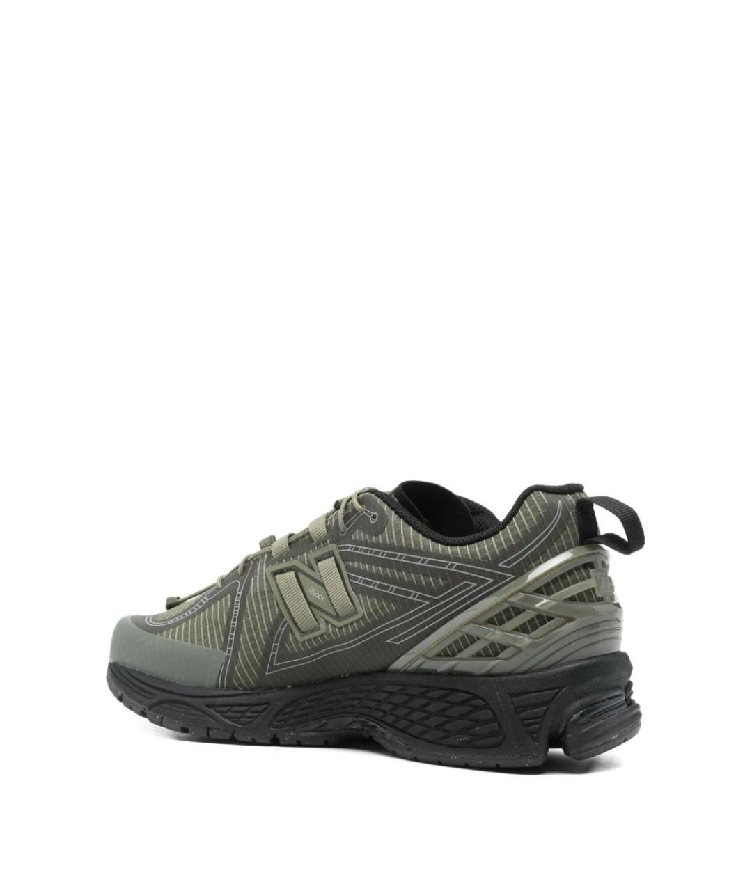 NEW BALANCE Зеленые низкие кроссовки / кеды, фото 2