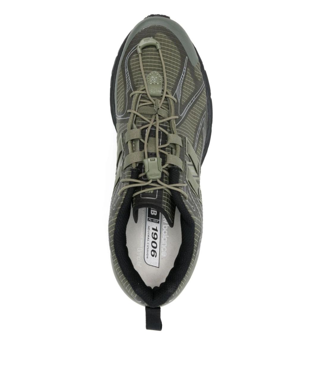 NEW BALANCE Зеленые низкие кроссовки / кеды, фото 4