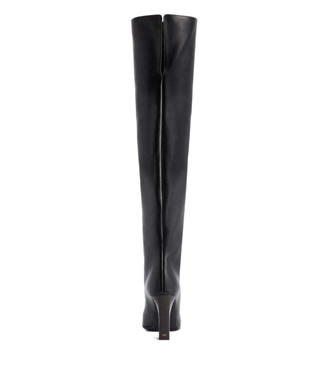 GIUSEPPE ZANOTTI DESIGN Черные кожаные сапоги, фото 2