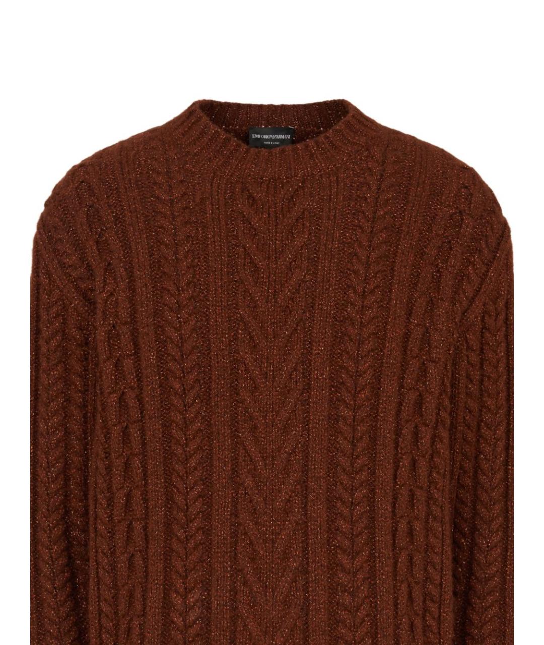 EMPORIO ARMANI Красный джемпер / свитер, фото 2