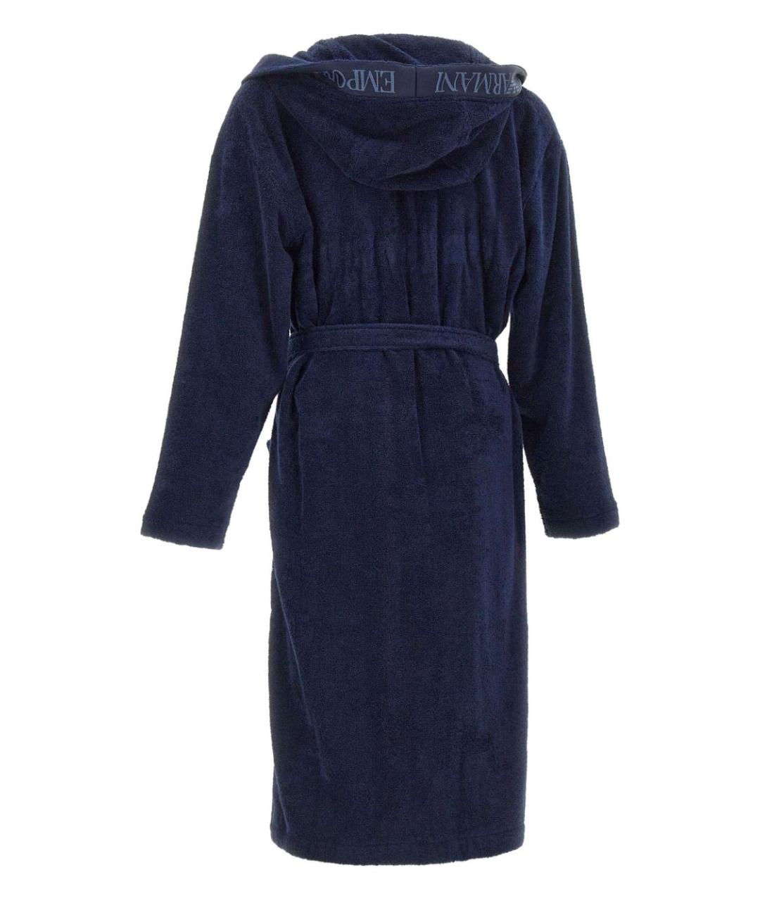 EMPORIO ARMANI Синий халат, фото 5