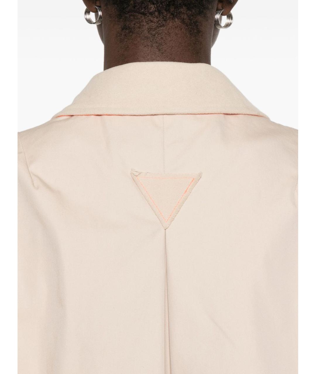 FRONT STREET Бежевый хлопковый жакет/пиджак, фото 5