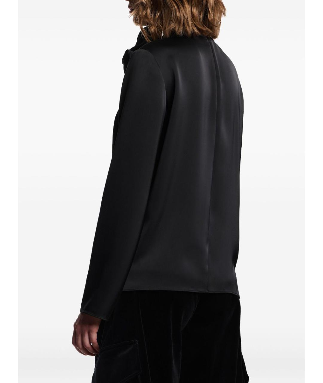 EMPORIO ARMANI Черная водолазка, фото 3