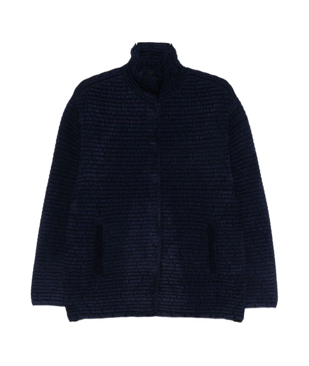 EMPORIO ARMANI Синяя полиамидовая куртка, фото 1
