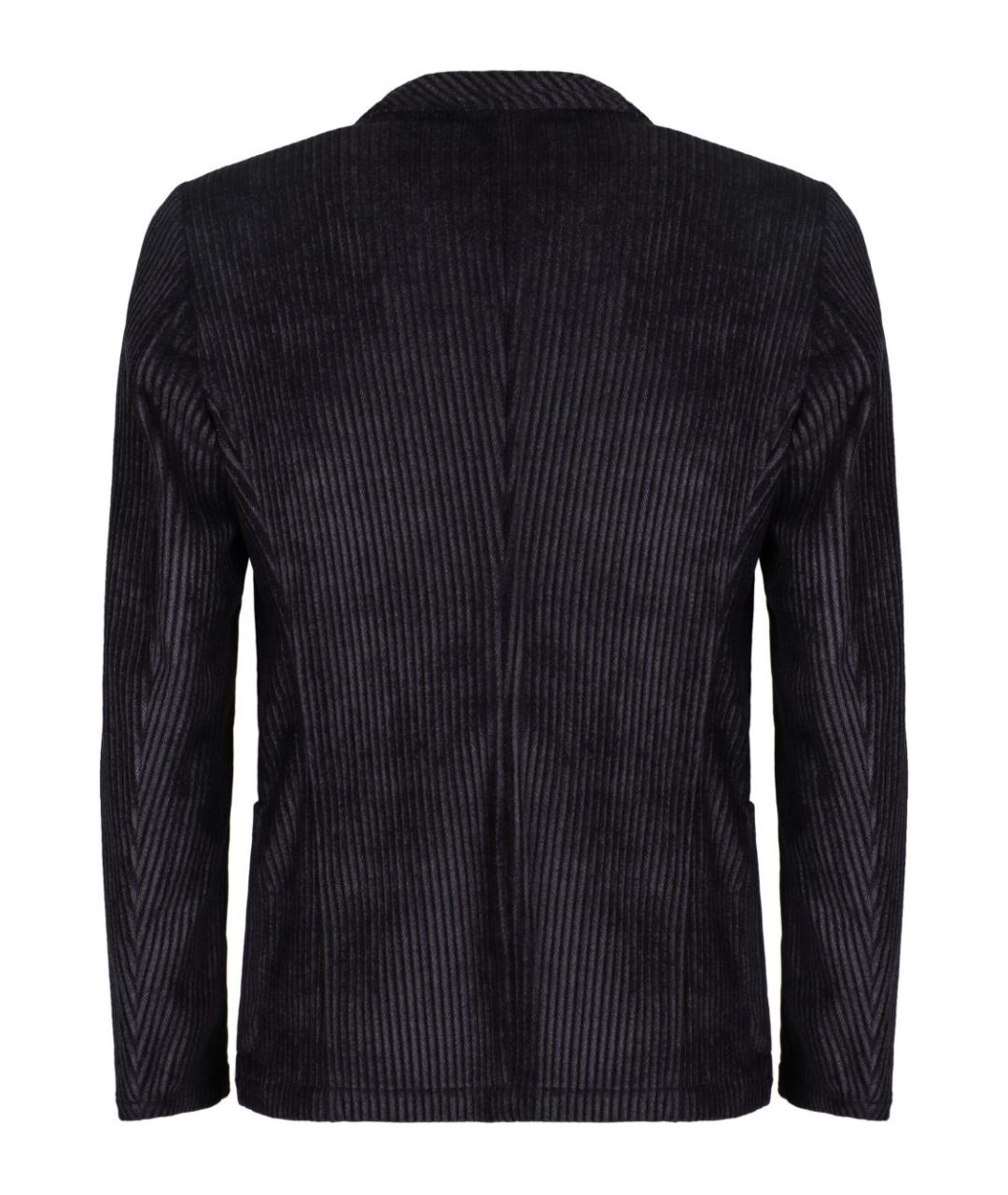 EMPORIO ARMANI Синий полиэстеровый пиджак, фото 2