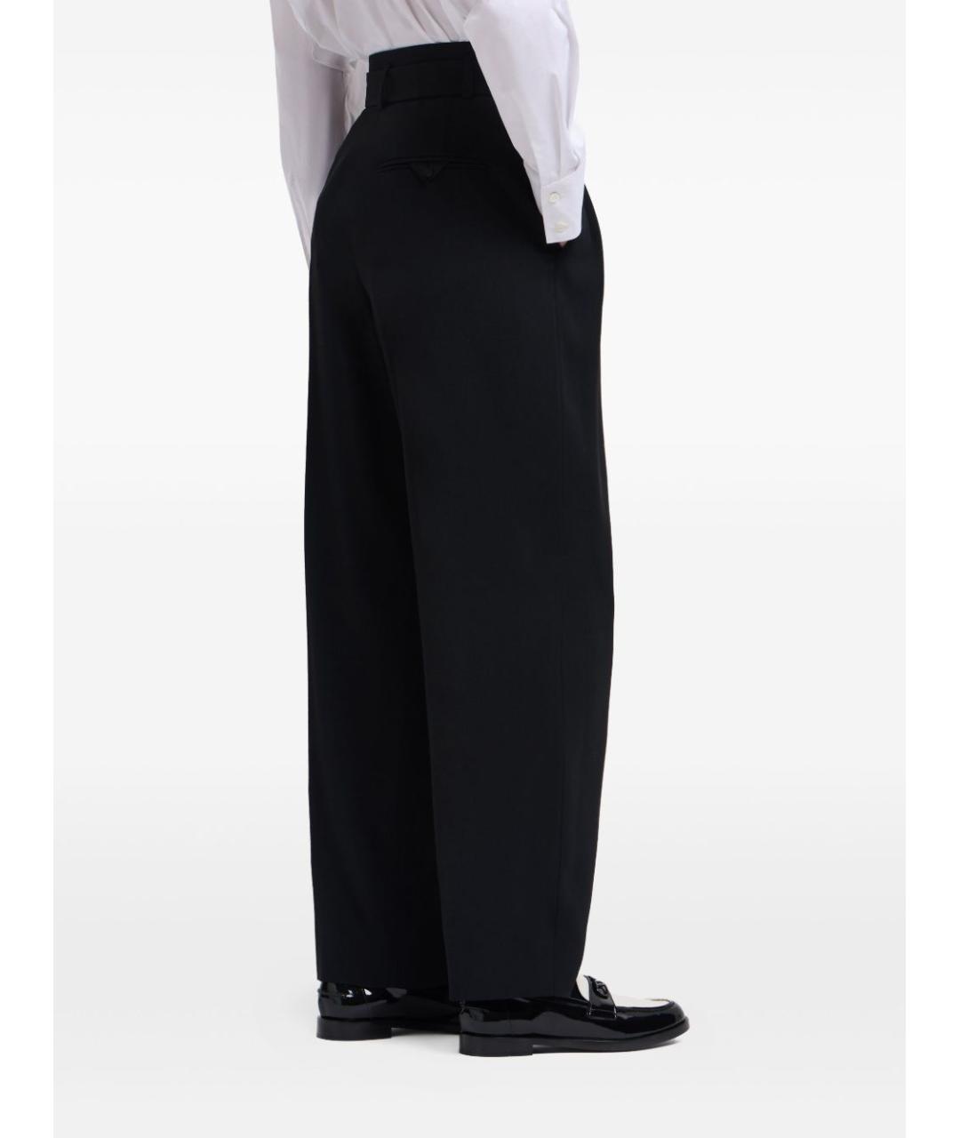 EMPORIO ARMANI Черные прямые брюки, фото 4