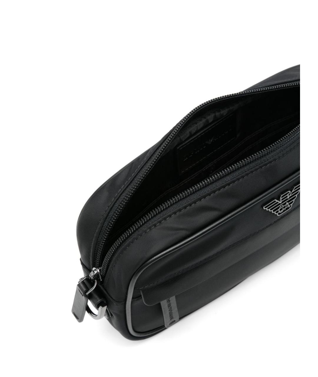 EMPORIO ARMANI Черный кошелек, фото 2