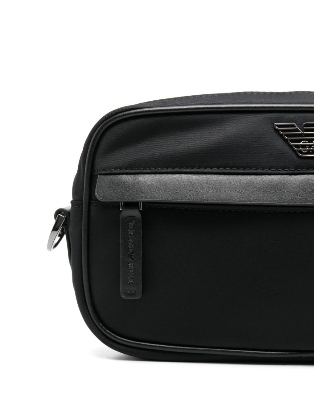 EMPORIO ARMANI Черный кошелек, фото 3