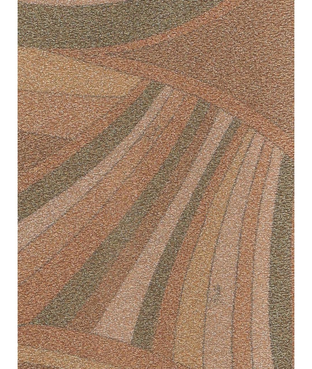 PUCCI Золотая юбка миди, фото 2