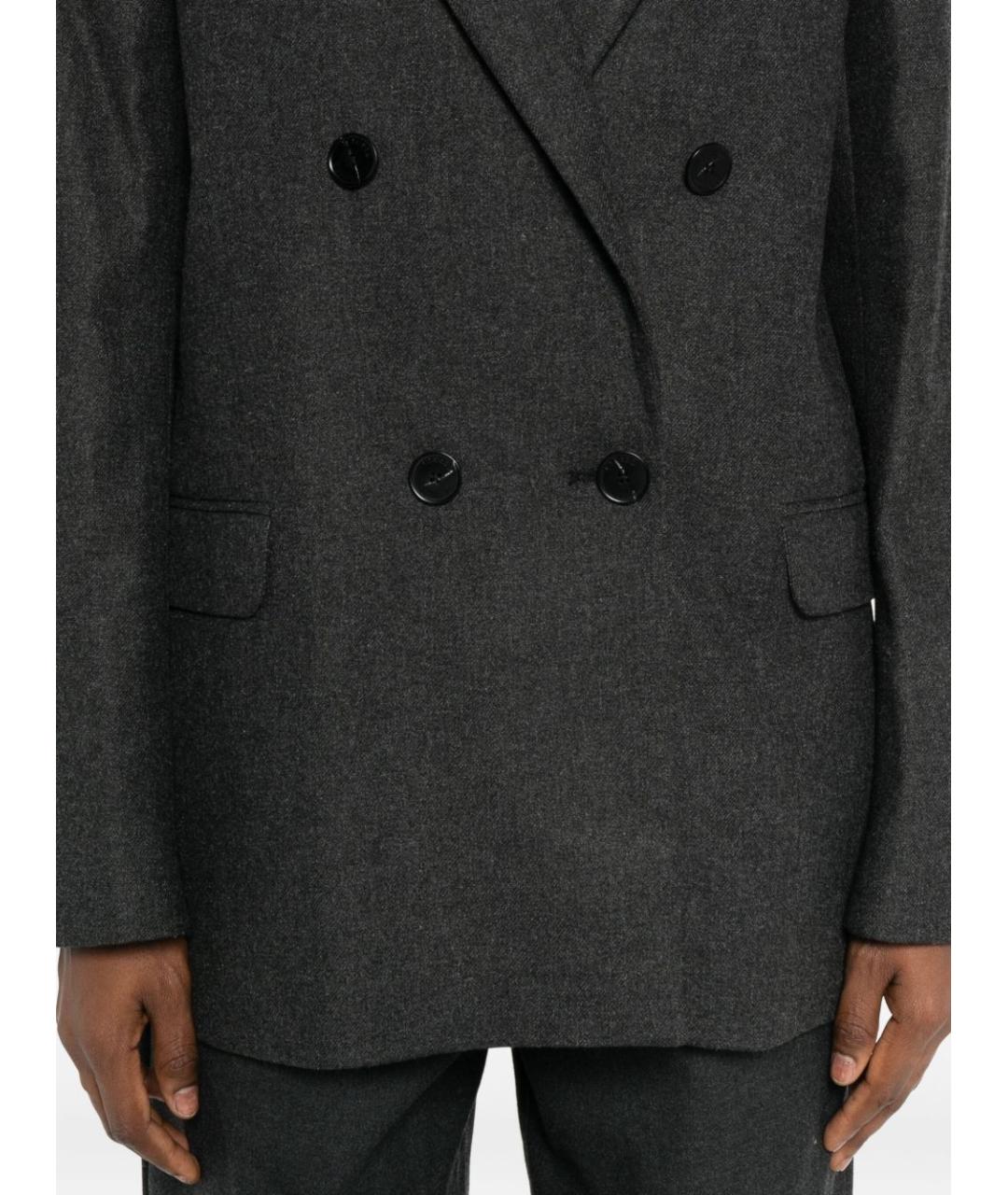 CLOSED Серый жакет/пиджак, фото 4