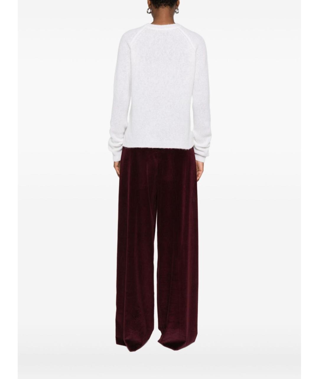 BASE Белый шерстяной джемпер / свитер, фото 3