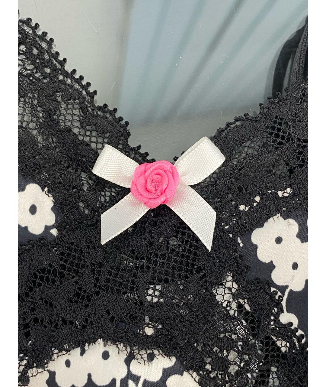 DOLCE&GABBANA Черная полиэстеровая майка, фото 8