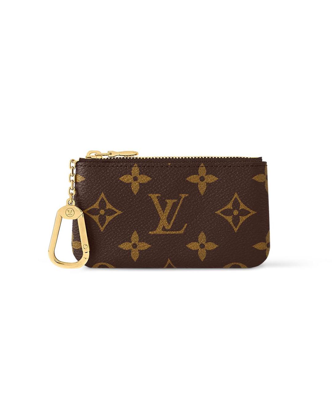 LOUIS VUITTON Коричневая ключница, фото 7