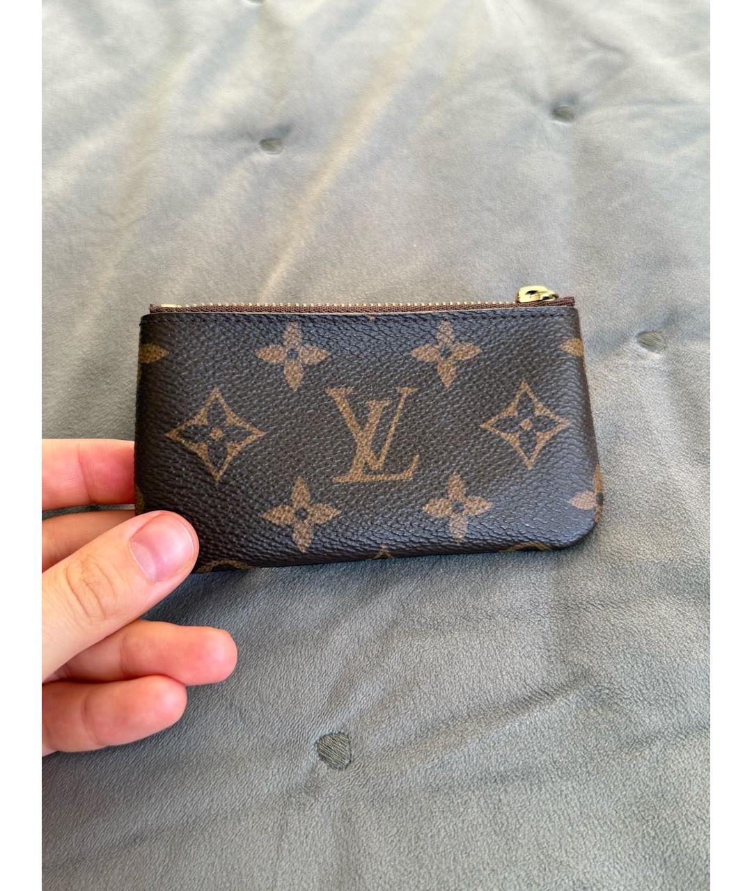 LOUIS VUITTON Коричневая ключница, фото 2
