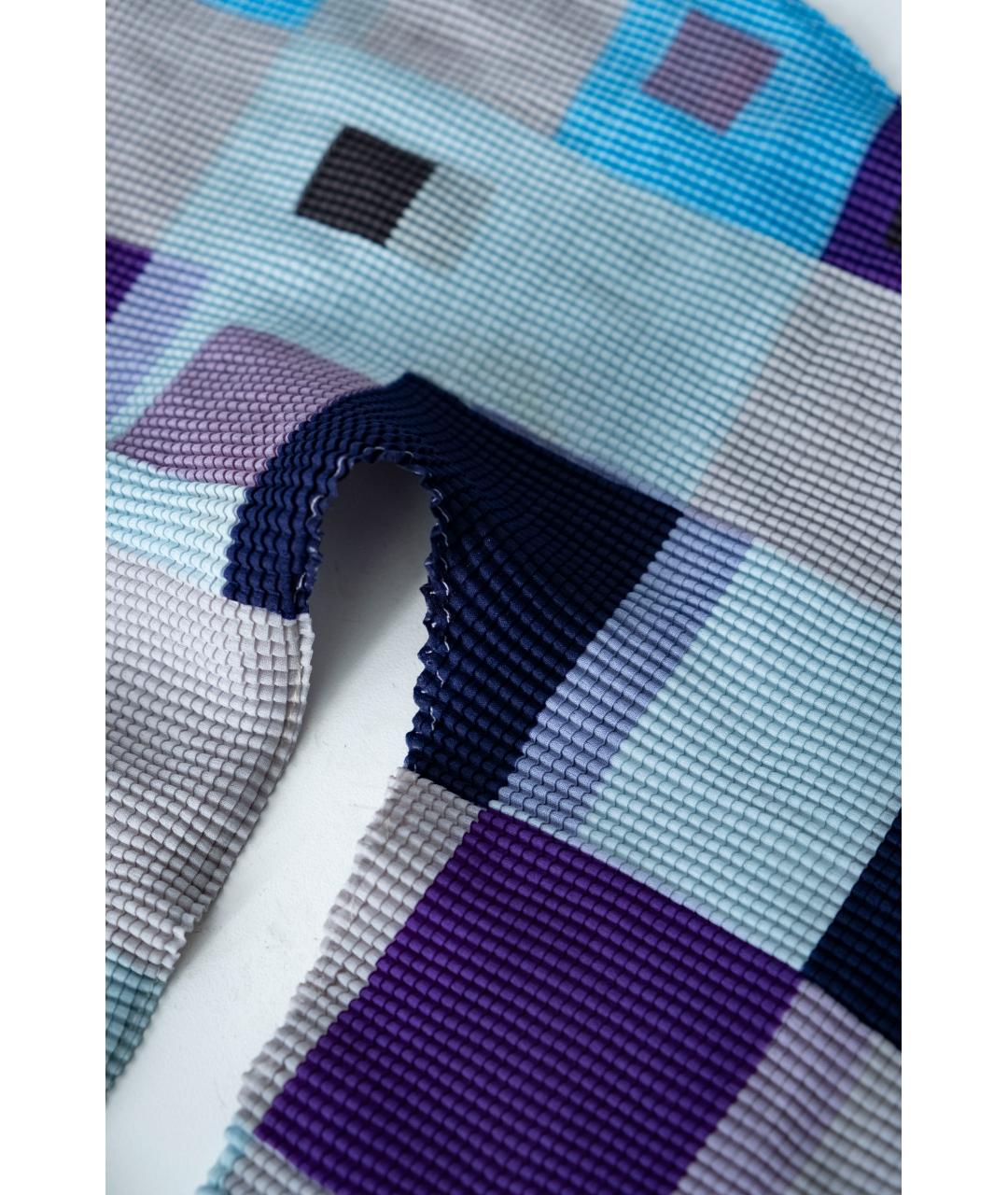 ISSEY MIYAKE Мульти полиэстеровая футболка, фото 4