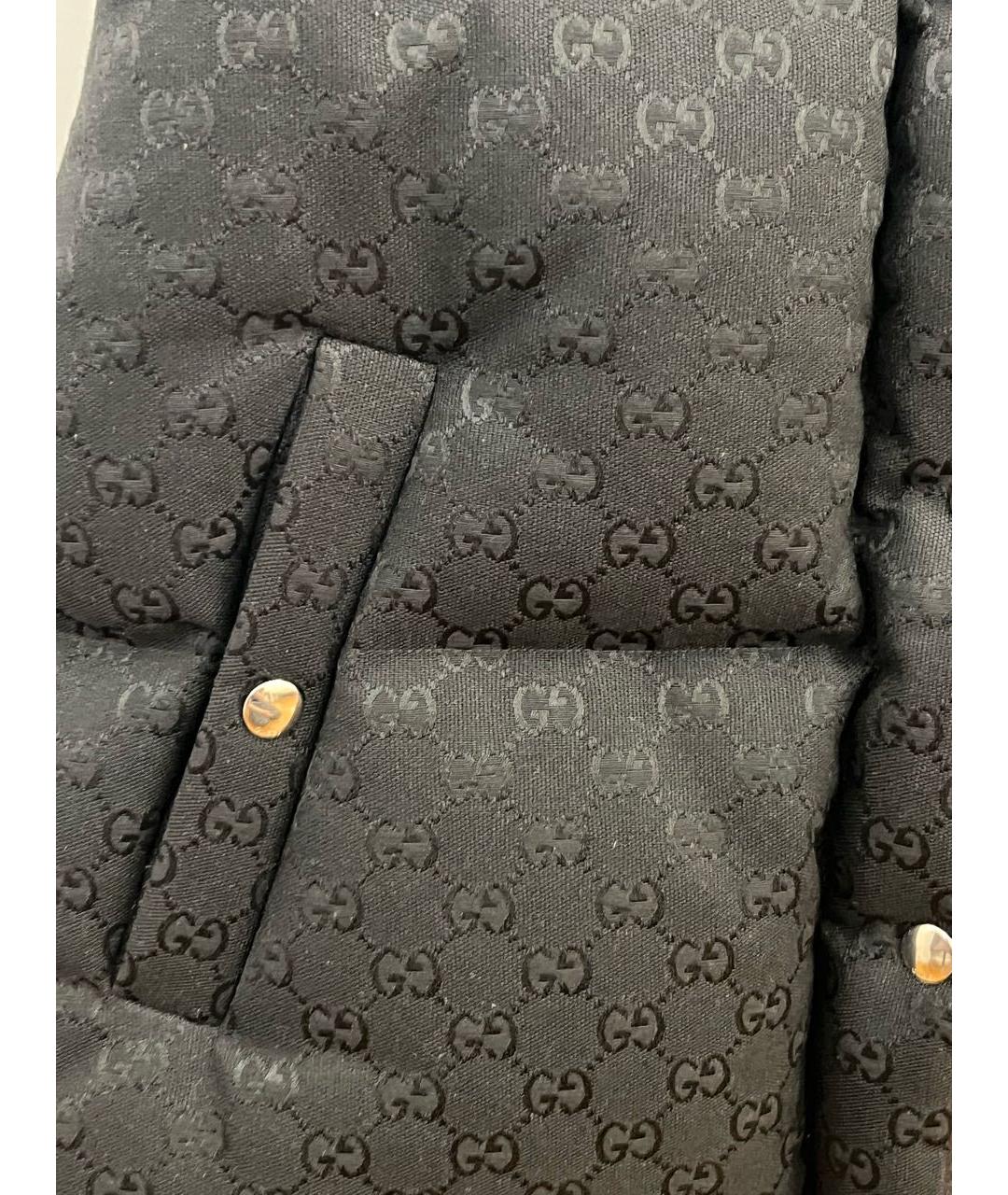 GUCCI Черный хлопковый жилет, фото 4