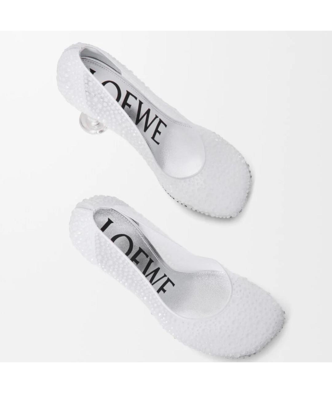 LOEWE Белые туфли, фото 4