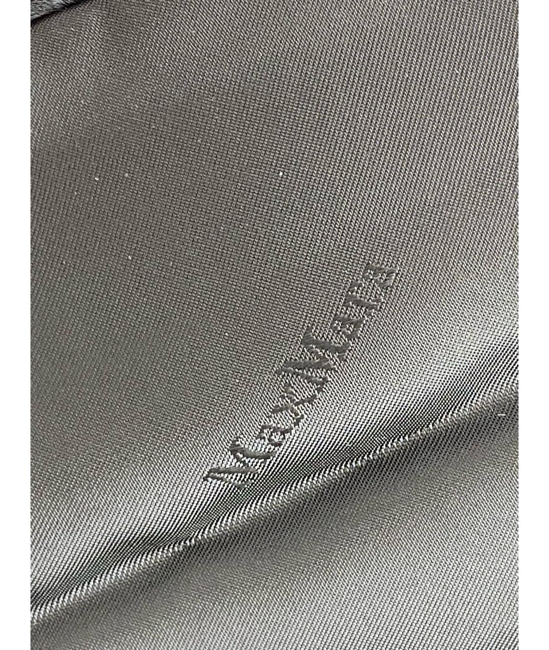 MAX MARA Черный меховой жилет, фото 7