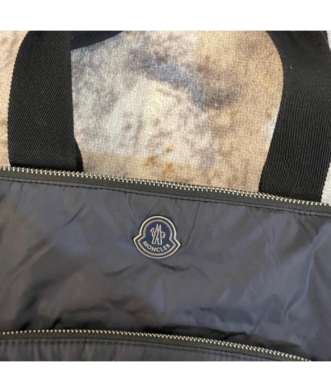 MONCLER Черная сумка через плечо, фото 4