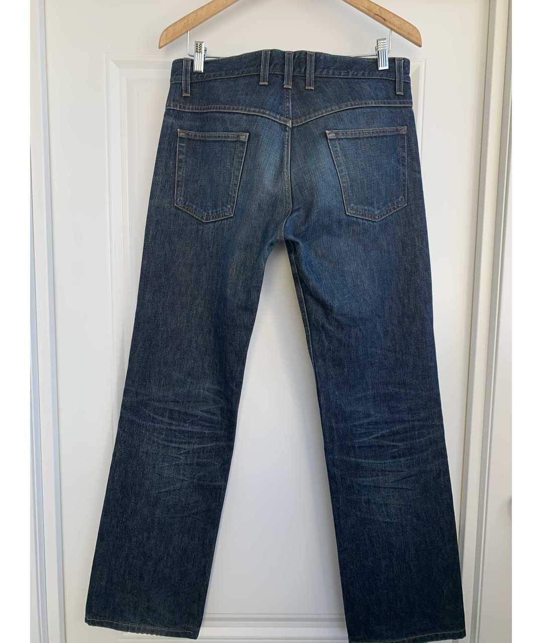 GUCCI Синие хлопковые джинсы, фото 2