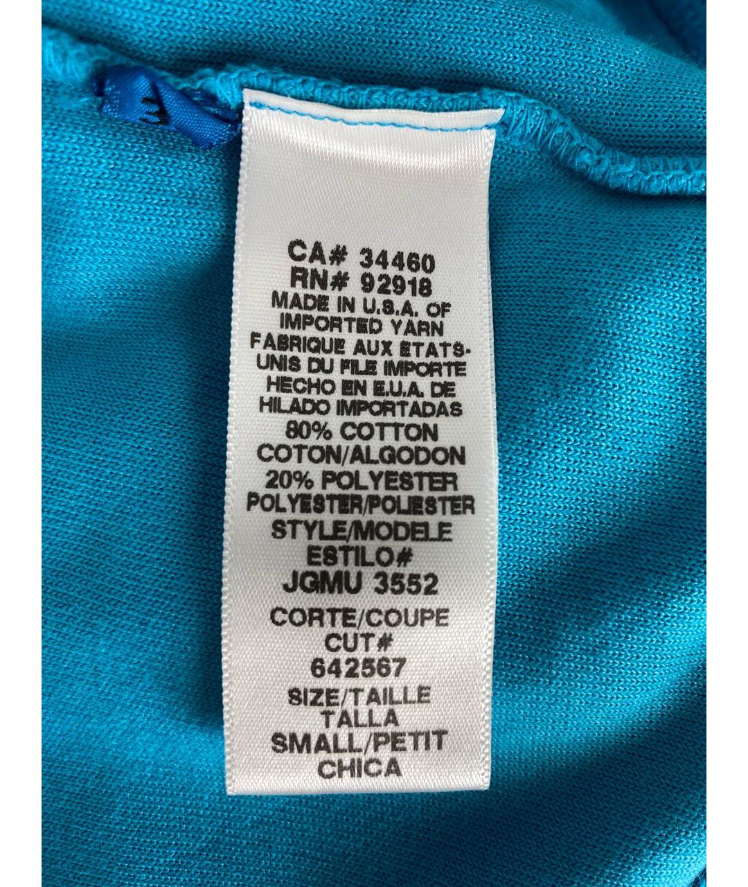 JUICY COUTURE Бирюзовый хлопковый спортивные костюмы, фото 7